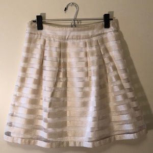 Ann Taylor Striped Skirt
